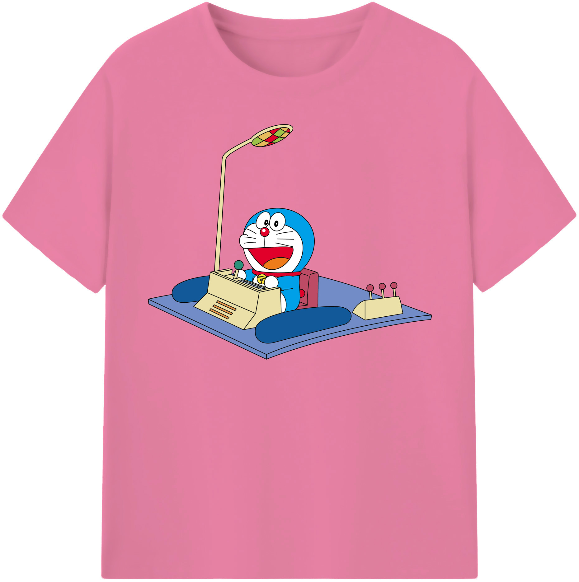 （画像用） ドラえもん Doraemon 綿100％半袖Tシャツ（フロントプリント）